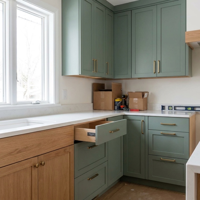 Custom cabinets