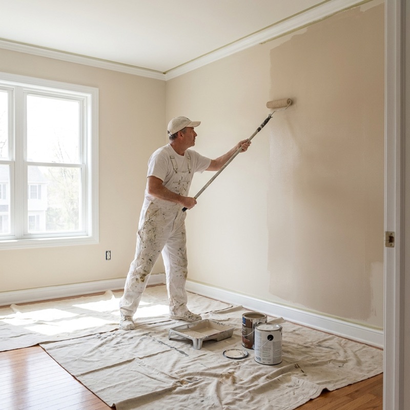 Interior and exterior painting